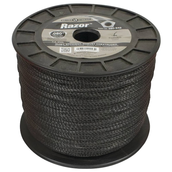 Stens New 380-942 Razor Trimmer Line For Approximate Length 1476 Ft. Color Gray, Diameter 0.080 In. 380-942 - main